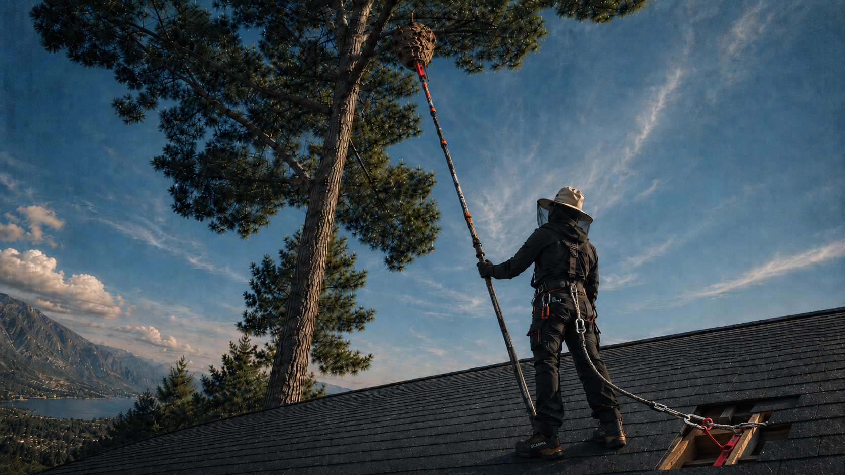 Tommi Pascal-Pauletto — intervention sur toiture en Savoie